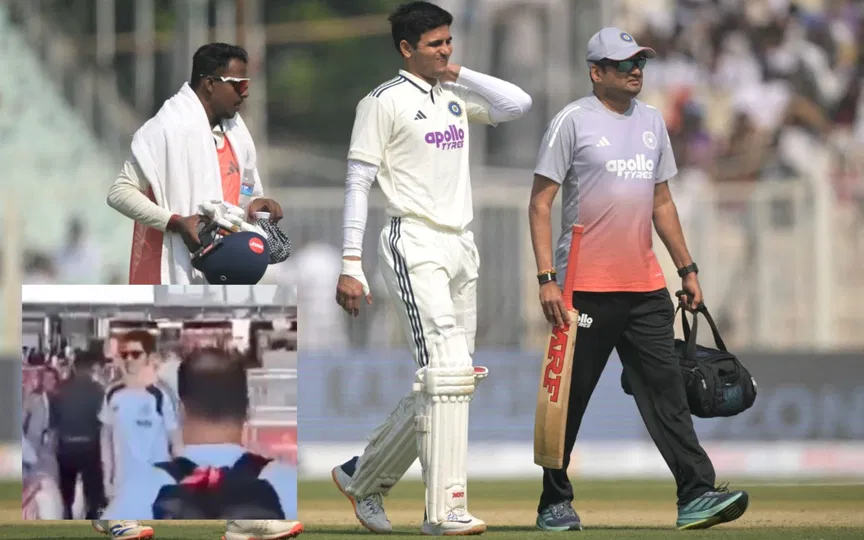 Shubman Gill travels in separate car; Seen in neck brace ahead of IND vs SA 2nd Test